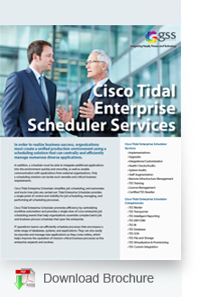 Cisco Tidal Enterprise Scheduler